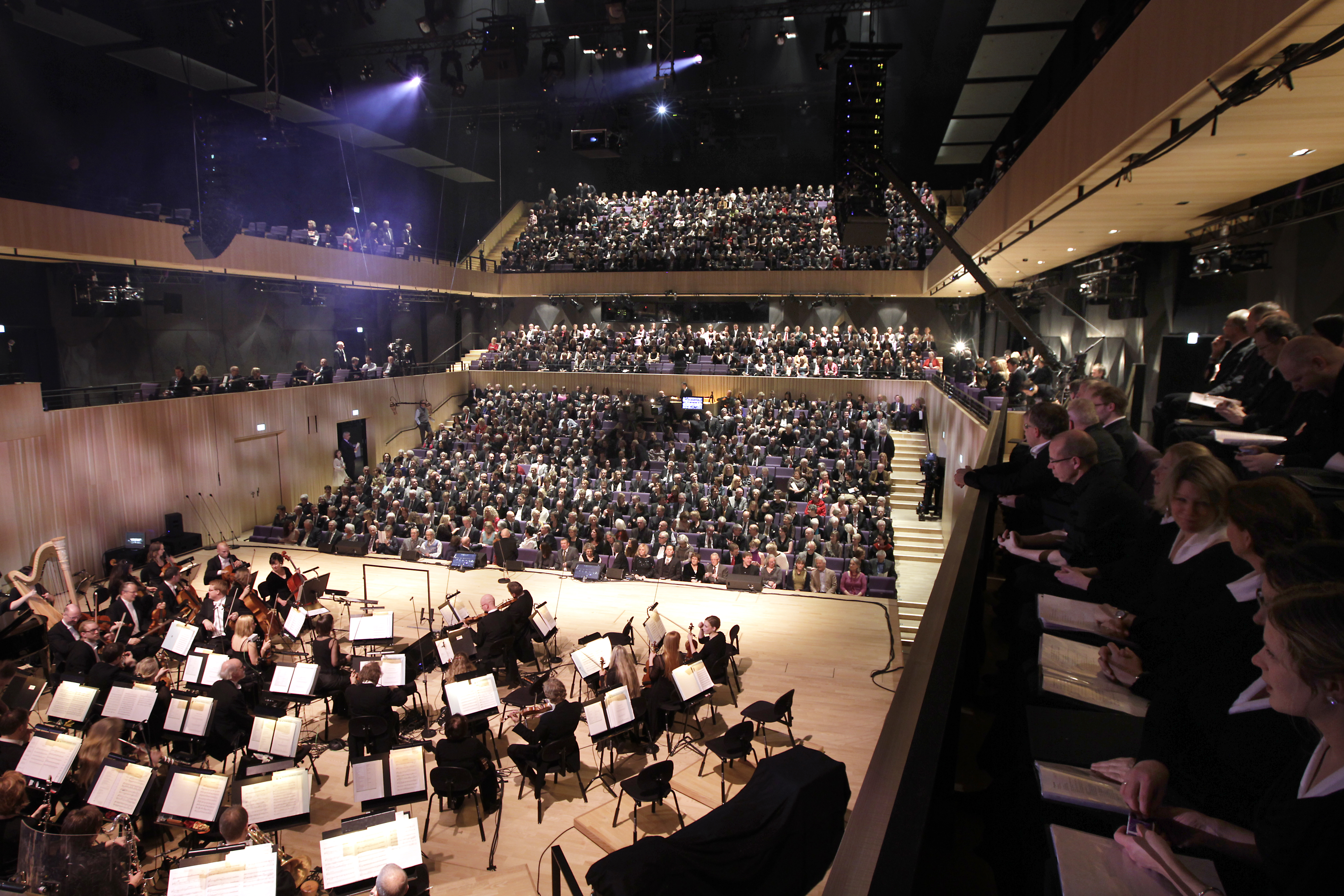 Konsertsalen i Kilden teater og konserthus